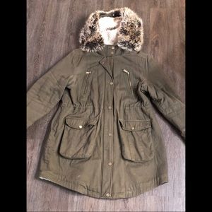 GREEN BCBGeneration PARKA